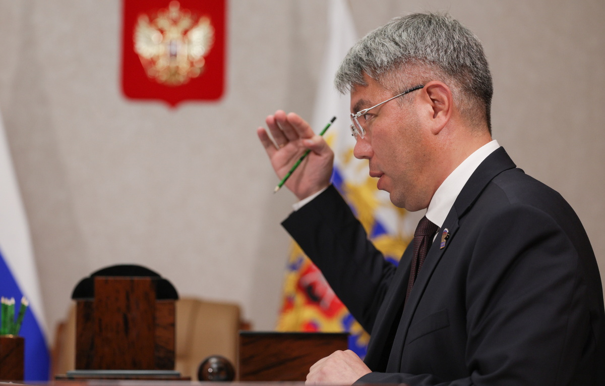    Глава Бурятии Алексей Цыденов  Гавриил Григоров/пресс-служба президента РФ/ТАСС