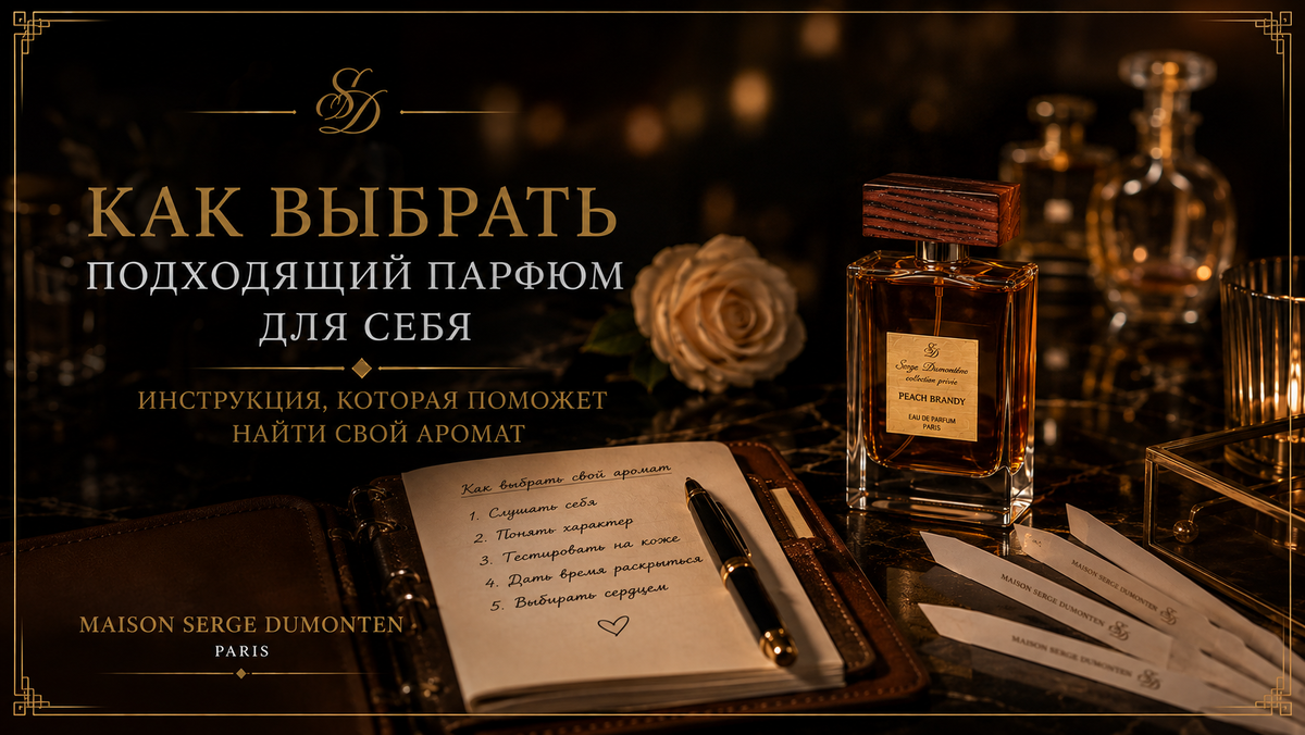 Maison Serge Dumonten - нишевая французская парфюмерия