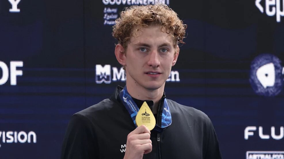 Пловец сборной России Бородин выиграл чемпионат Европы 2026. Фото: REUTERS/Gonzalo Fuentes