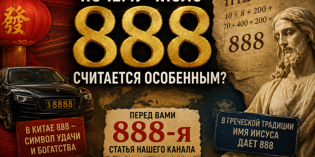 Почему число 888 считается особенным? Необычная история трех восьмерок