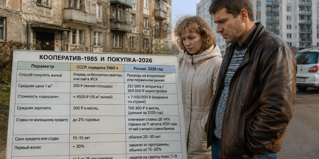 Очередь на квартиру длилась годы: кто продвигался быстрее и какой ценой — сравниваем с ценами 2026 года