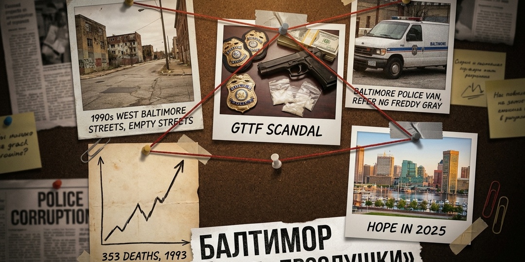 Балтимор: город, который оказался страшнее собственного сериала