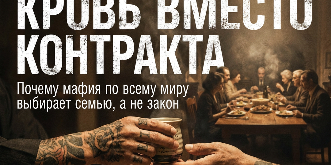 Почему мафия строится на семье: не честь, а холодный расчёт