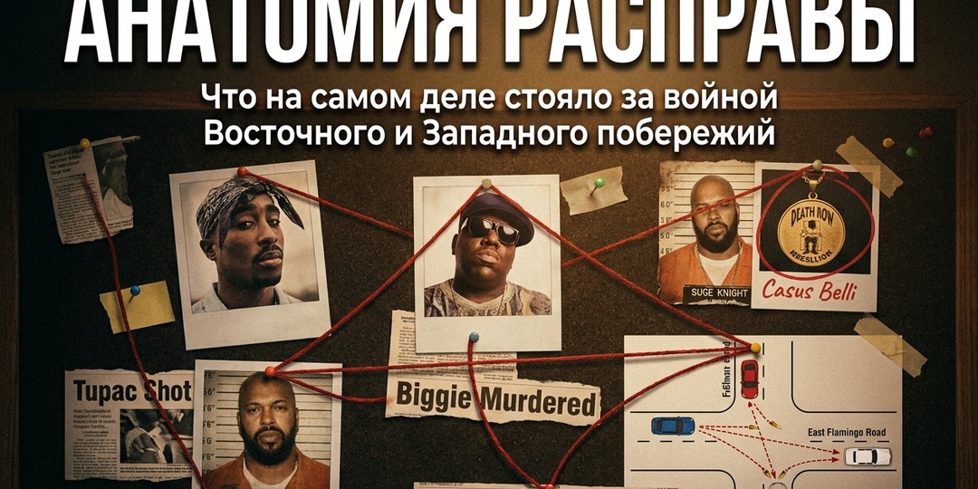 Два рэпера, две банды, ноль приговоров: чем на самом деле была «война побережий»