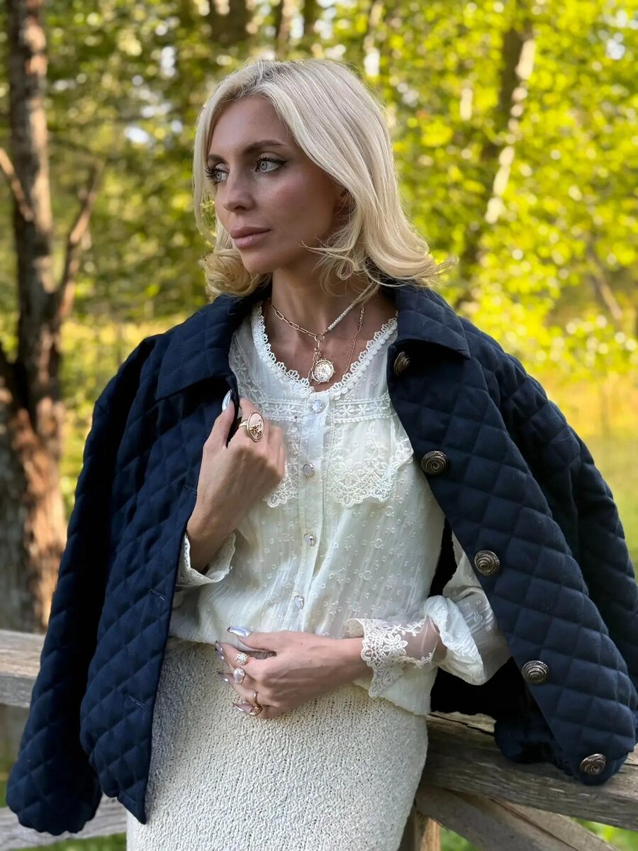 Ирина Шарова в Щелыкове. Иногда новая коллекция начинается задолго до первого эскиза.