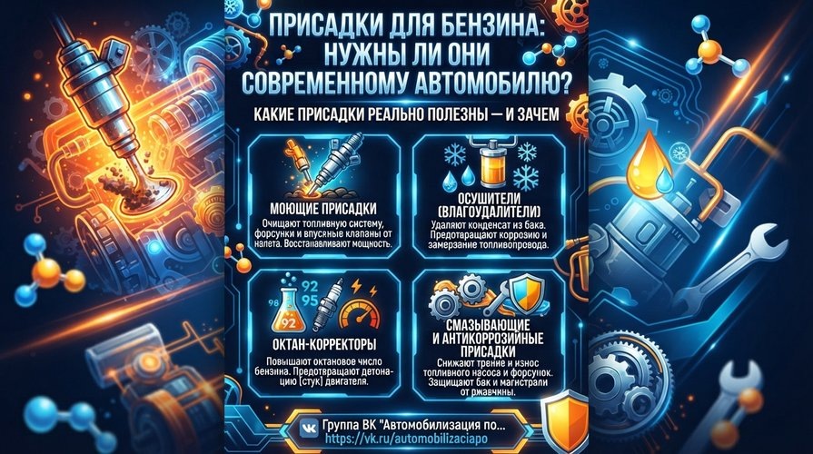Присадки для бензина: нужны ли они современному автомобилю?