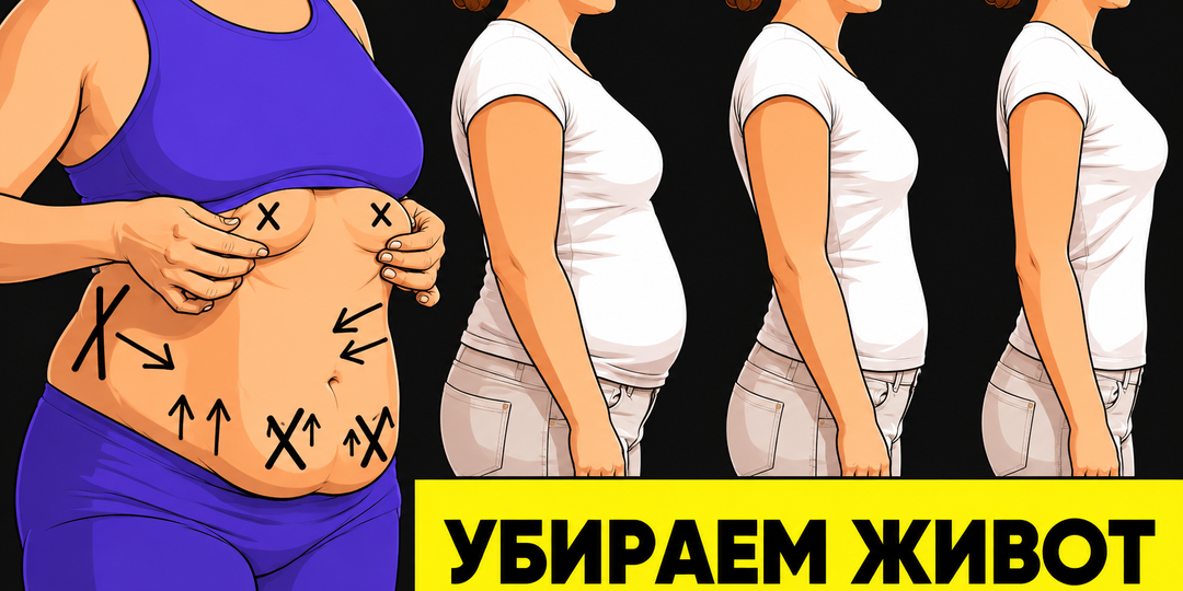 Живот подтянется: круговая тренировка из 6 упражнений