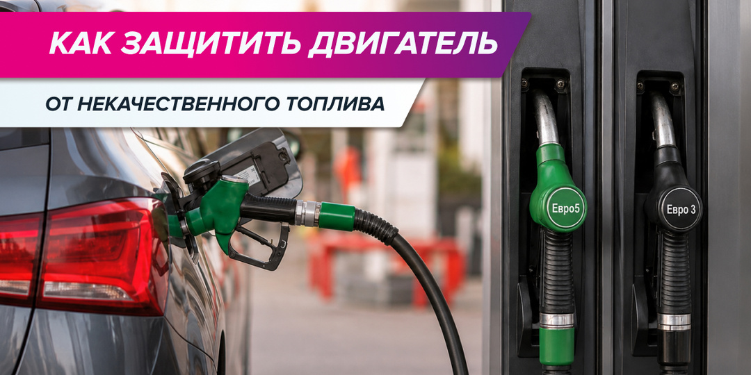 Как защитить двигатель от некачественного топлива