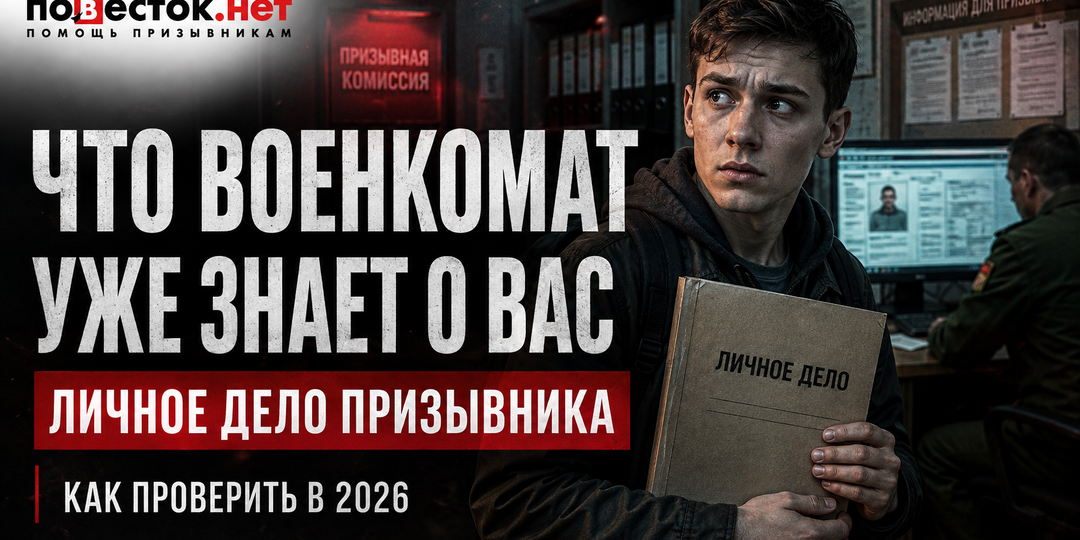 Что военкомат уже знает о вас: что находится в личном деле призывника и как проверить его в 2026