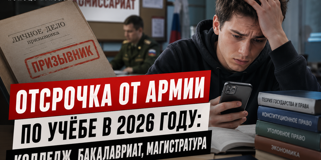Отсрочка от армии по учёбе в 2026: сохраняется ли после колледжа, бакалавриата и в магистратуре