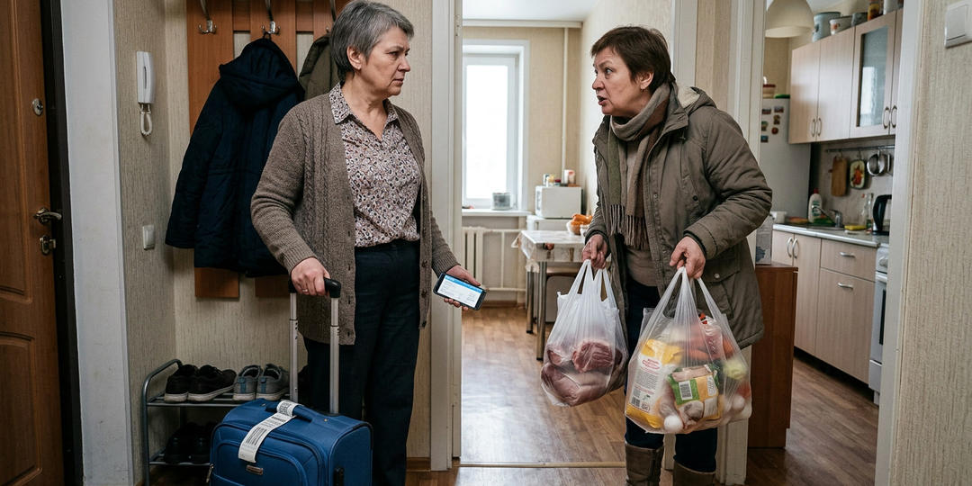 – Ты всё равно дома сидишь, приготовишь на сорок человек! Родня уже обсуждала меню, а я в это время покупала билет