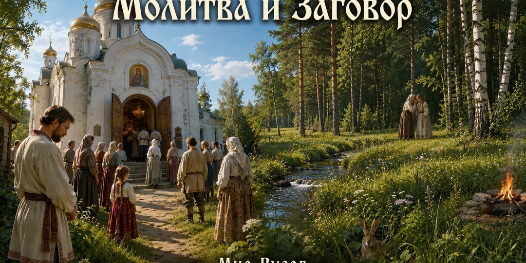 Молитва и Заговор. В чём различие. Из разговора со старцем...