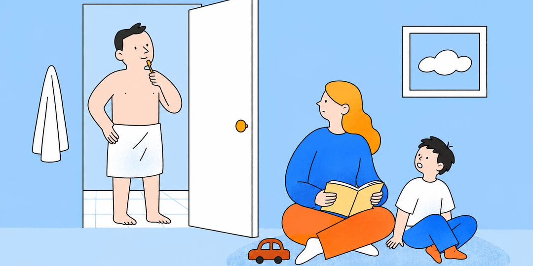До какого возраста родители могут ходить голыми перед ребенком? Отвечают эксперты