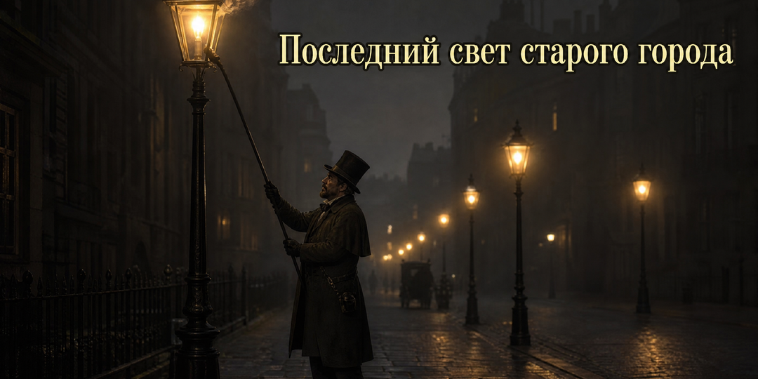 Последний свет старого города: История зажигателей уличных фонарей