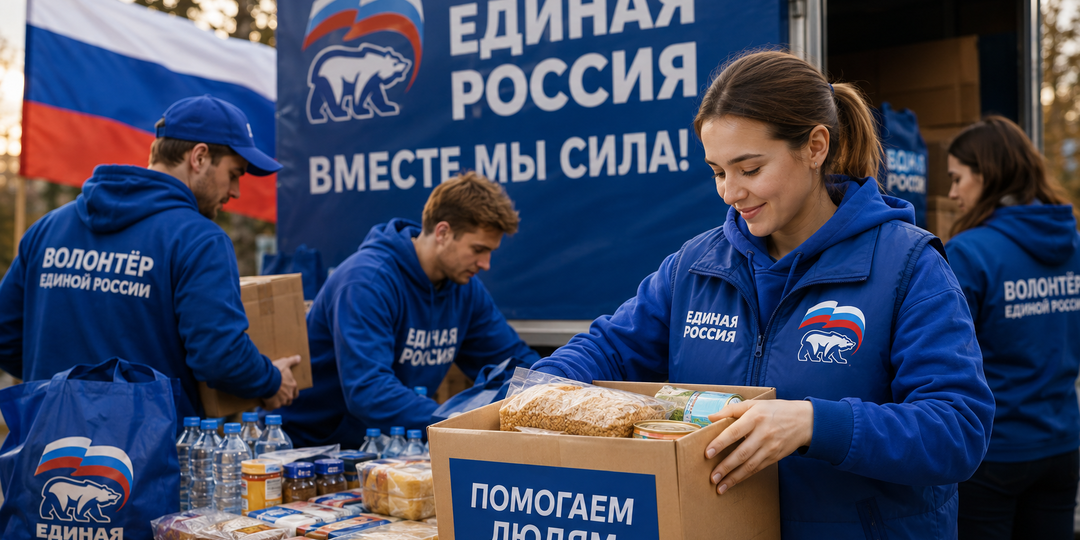 Тыл, который держит фронт. Единая Россия помогает бойцам