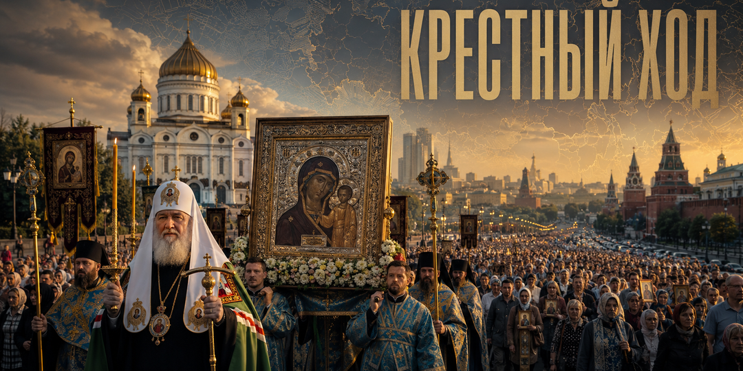6 сентября Москва выйдет на крестный ход: Смоленская икона и Патриарх поведут тысячи верующих