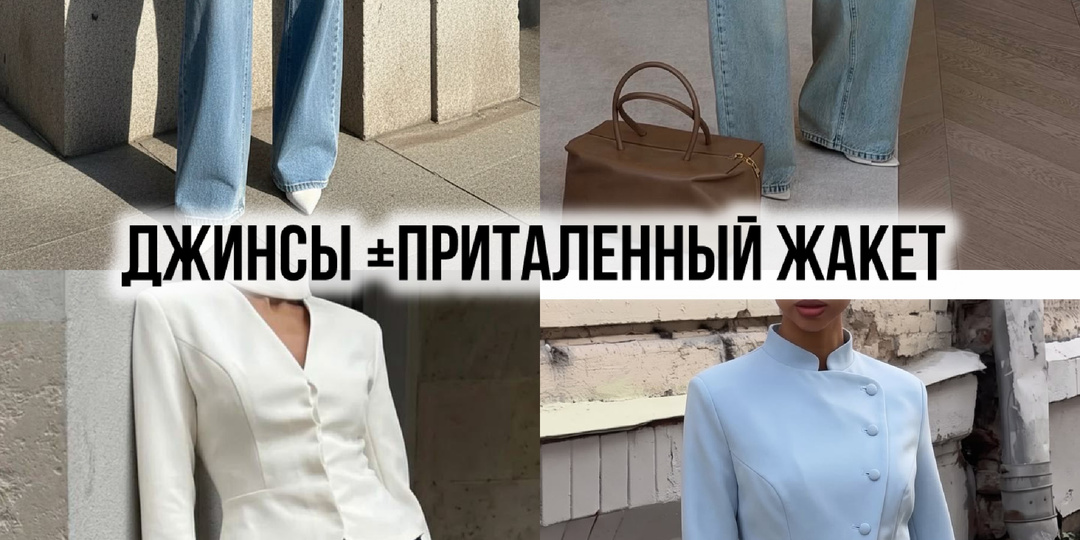 ЭТИ ФОРМУЛЫ С ДЖИНСАМИ СДЕЛАЮТ ОБРАЗ ДОРОГИМ ЛЕТОМ ✨