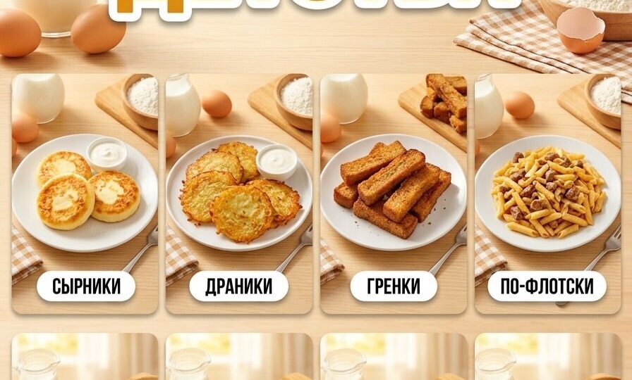 🥰 8 блюд из детства — вкус, который возвращает в прошлое!