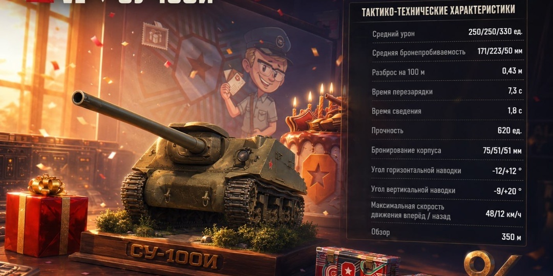БОНУСЫ В МИРЕ ТАНКОВ!