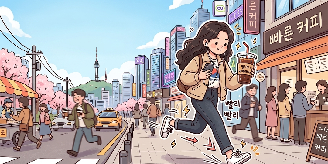 Культ «Ппалли-ппалли» и Айс-Американо: Почему Сеул никогда не ждёт ☕⚡