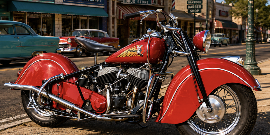 Послевоенный Indian Chief, пожалуй, один из самых красивых мотоциклов своей эпохи