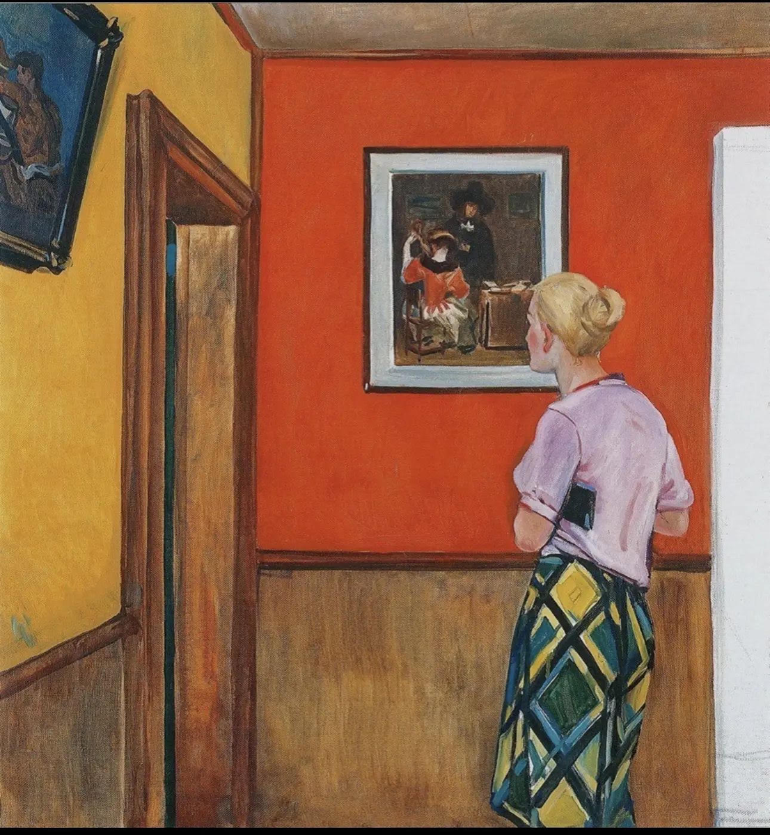 Александр Дейнека. «Встреча с прекрасным». 1960