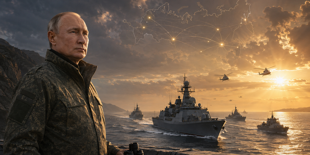 Почему Путин в военной форме появился на учениях ТОФ