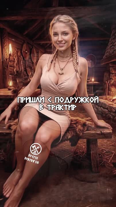 Пришли с подружкой в трактир. Ждём Ингрид. Решили не скучать и поснимать кружочки. А подружка покажет себя в другом ролике.