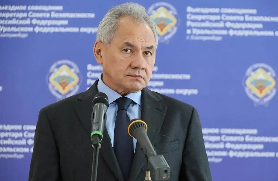    Секретарь Совбеза РФ Сергей Шойгу Фото: пресс-служба Совбеза РФ
