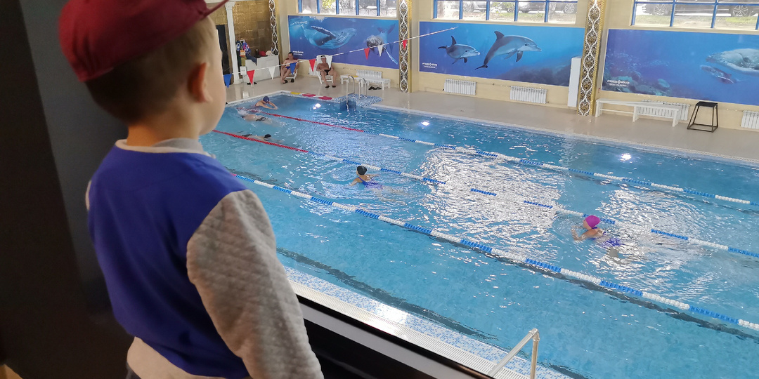 Про сына (3г) и бассейн 🏊