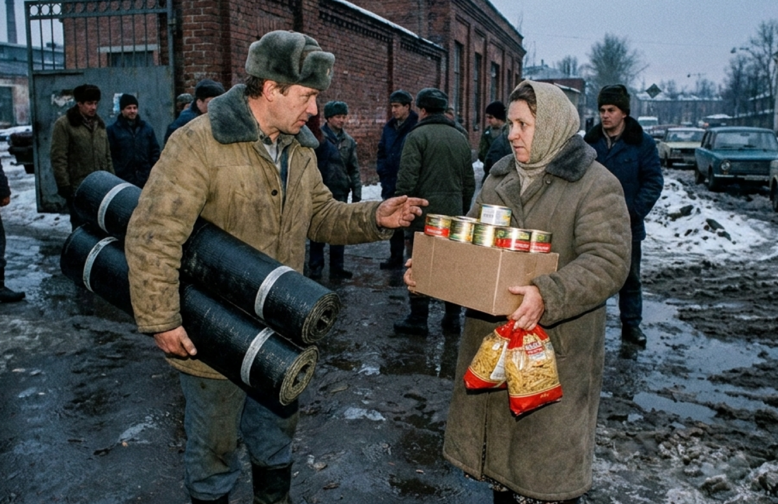  Почему в 1990-е годы исчезли наличные деньги и зарплату выдавали товарами