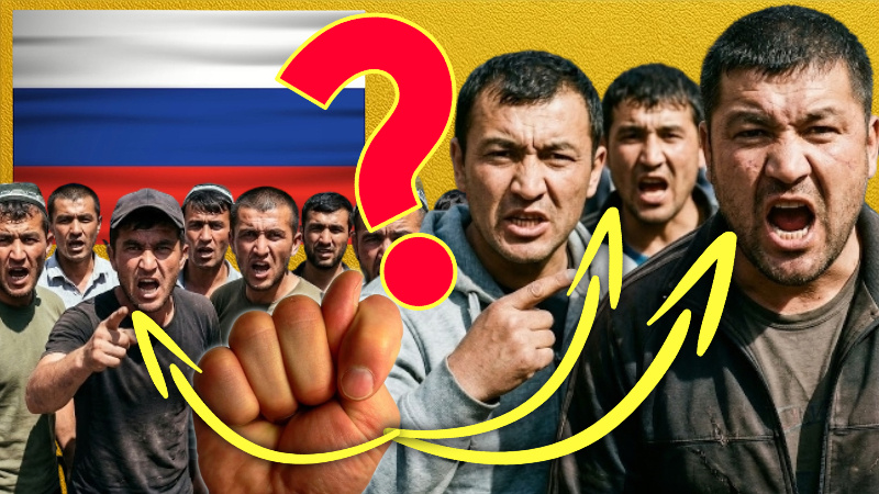 Не братья вы нам больше! Таджики в шоке взвыли от новых правил и требований РФ к паспортам мигрантов для выдачи патентов