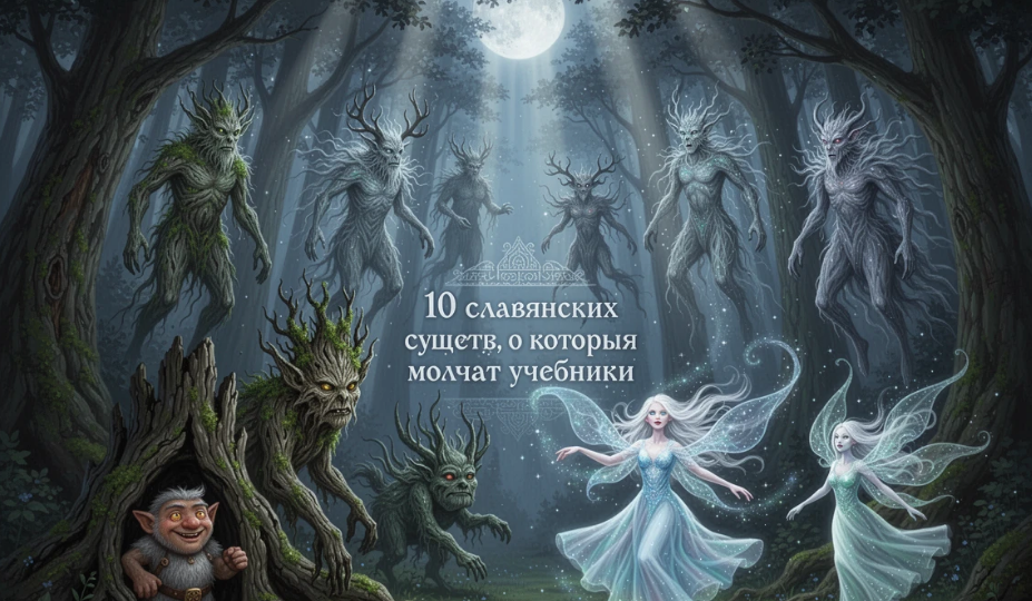 Кого боялись сильнее всего: 10 славянских существ, о которых молчат учебники