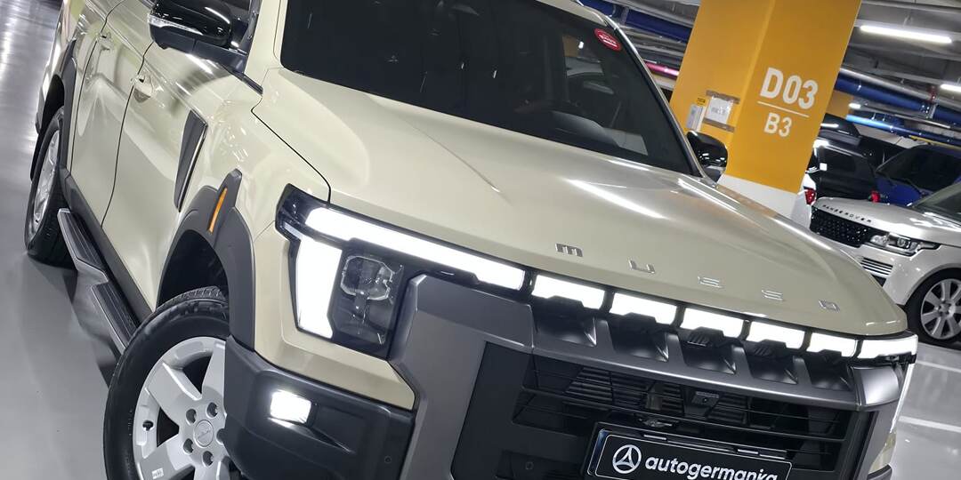 Брутальная классика из Южной Кореи: Обзор рамного пикапа KGM Musso Q300