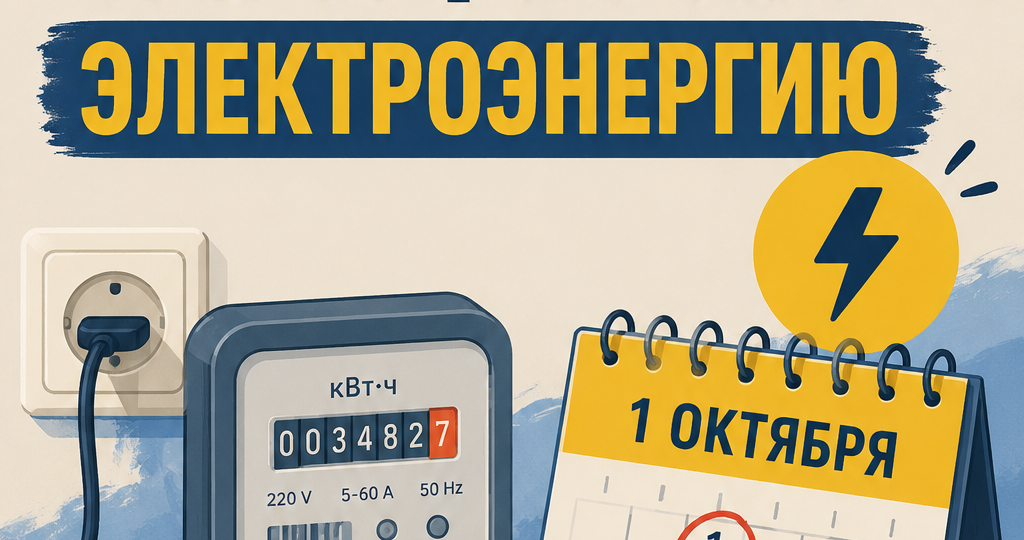 С 1 ОКТЯБРЯ ИЗМЕНЯТСЯ ТАРИФЫ НА ЭЛЕКТРОЭНЕРГИЮ! Что нужно знать?