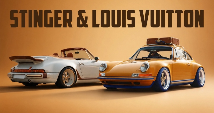 Louis Vuitton и Stinger сделали два 911-х для тех, у кого есть всё