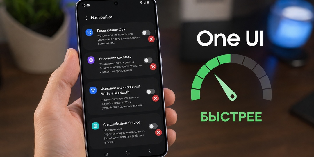4 функции One UI, которые я отключил, чтобы Samsung работал быстрее