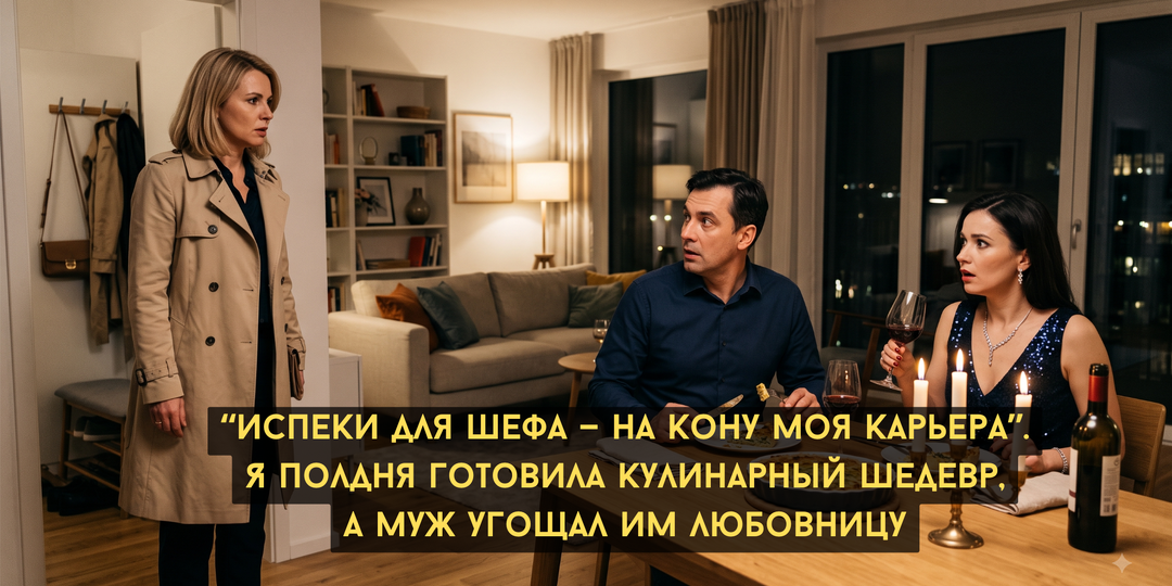 “Испеки для шефа — на кону моя карьера”. Я полдня готовила кулинарный шедевр, а муж угощал им любовницу