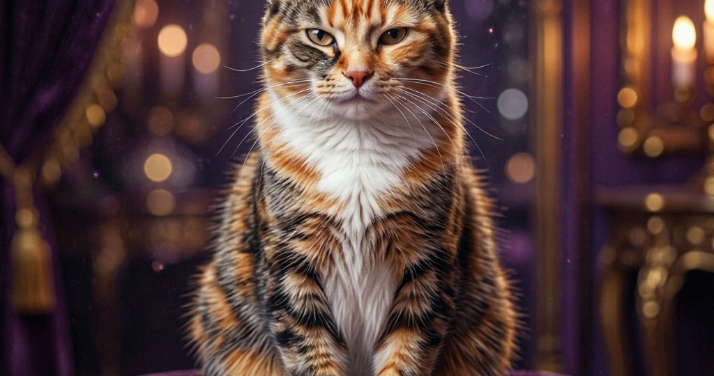 🐱Клеопатра: Королева трёх цветов и её рыжие проделки
