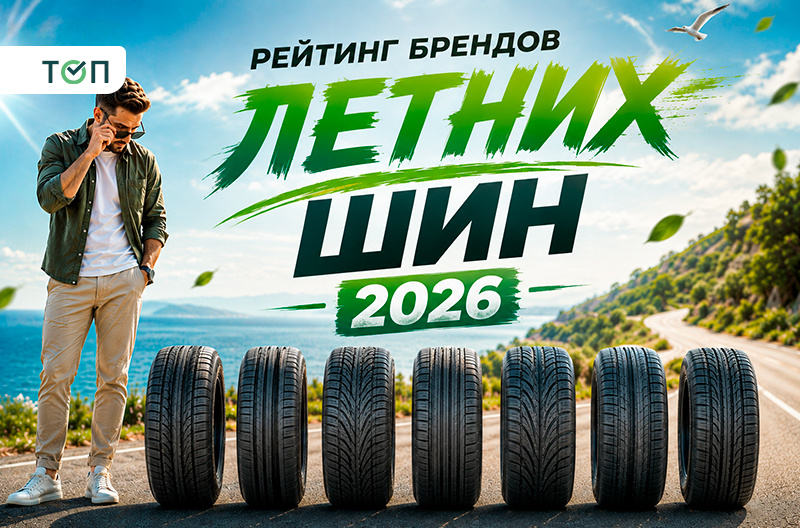 Рейтинг брендов летних шин – 2026 в России