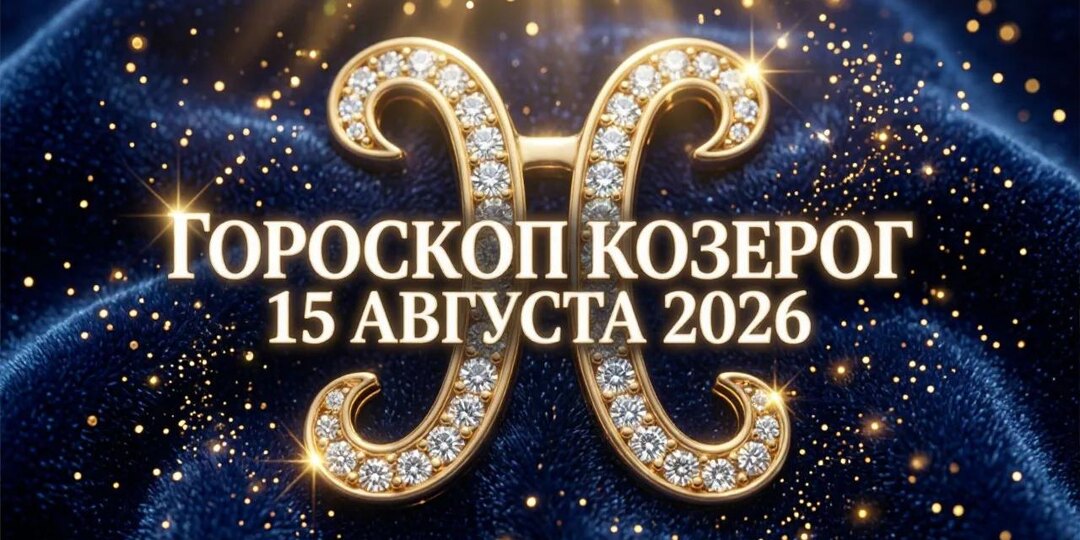 Козерог, 15 августа 2026: «Судьба готовит вам редкий шанс — не упустите!»
