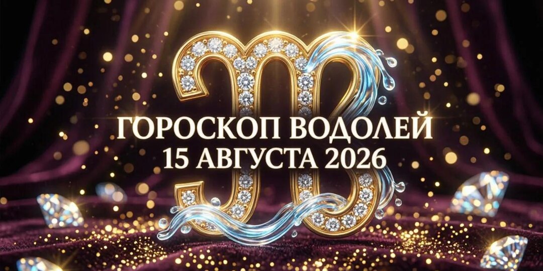 Водолей, 15 августа 2026: день, когда Вселенная шепчет тебе «сейчас» 🌌