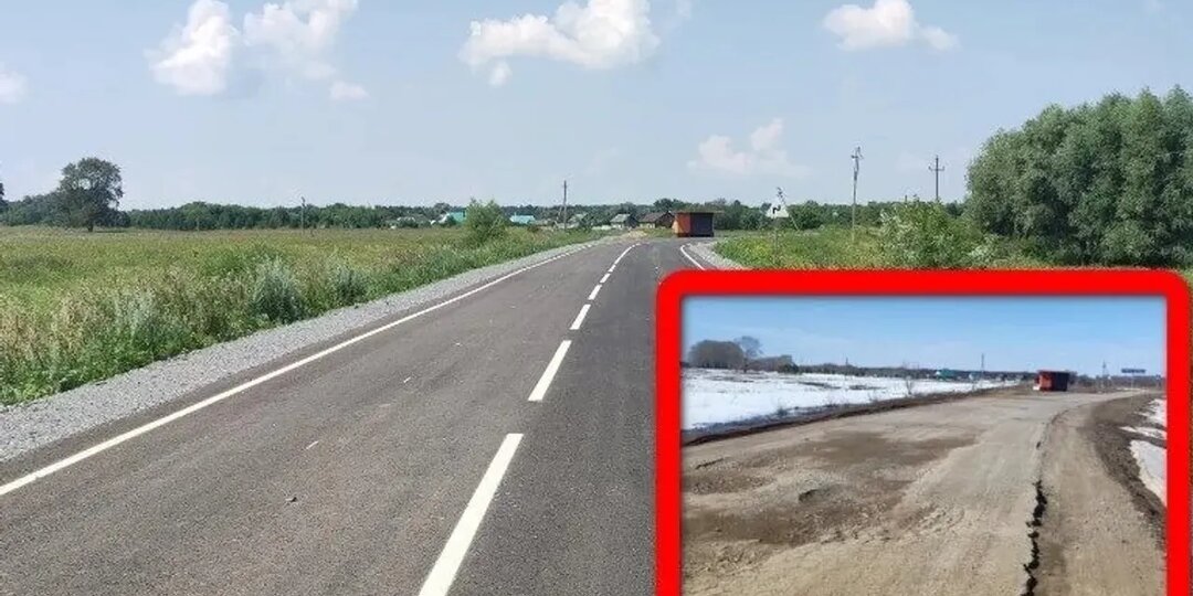 В Башкирии отремонтировали разбитые участки дорог