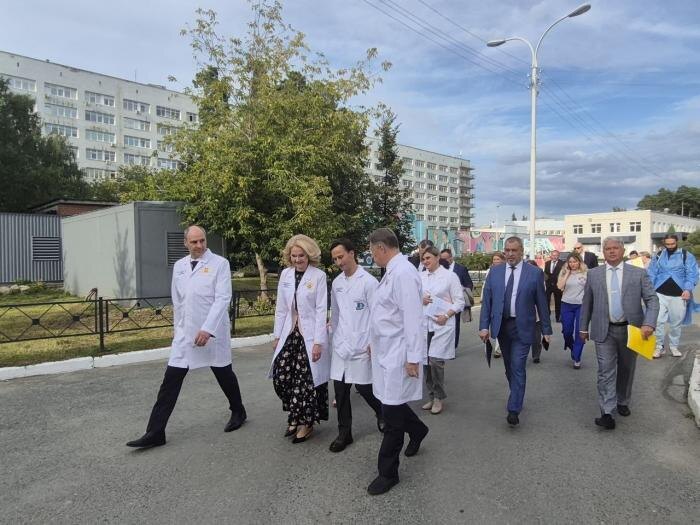 Новое приемное отделение ГКБ №40 открыли в Екатеринбурге