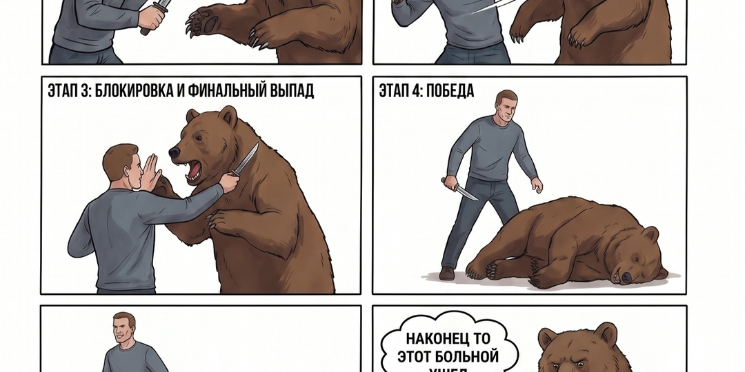 Финка НКВД против медведя: инструкция по выживанию