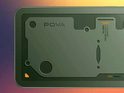 TECNO POVA 8 Pro 5G получил игровой сопроцессор и второй дисплей в блоке камер