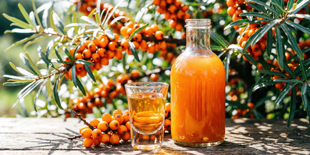 🍊 Облепиховая настойка на самогоне: кислинка с тропическими нотками
