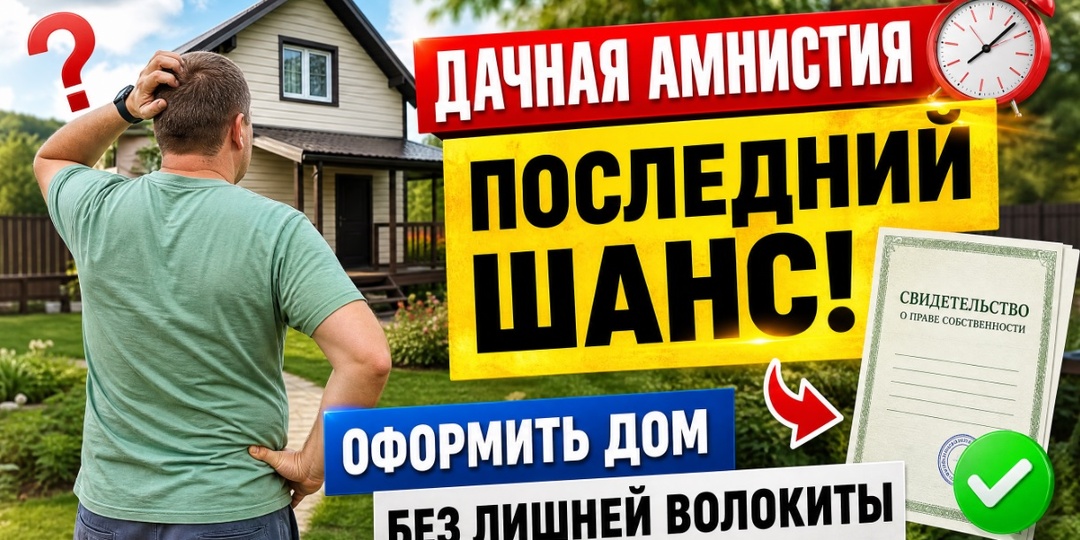 Успей узаконить: дачная амнистия — последний шанс оформить дом без лишней волокиты