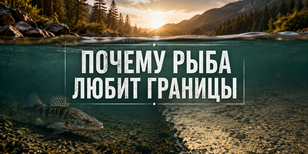 Почему рыба любит границы