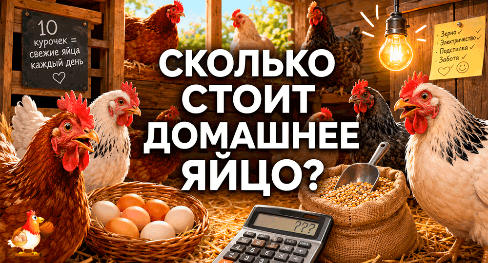 Сколько реально стоит одно домашнее яйцо – считаем корм, молодку, свет и подстилку на 10 кур и внезапно хватаемся за калькулятор